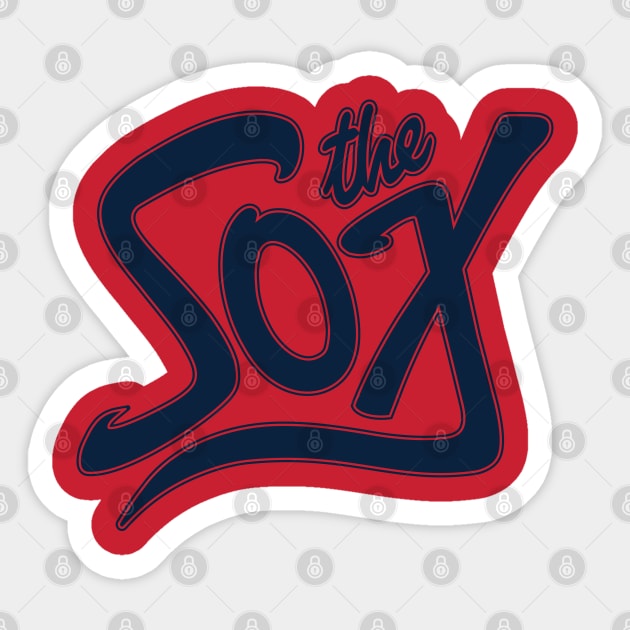 The Sox Sticker by Nagorniak